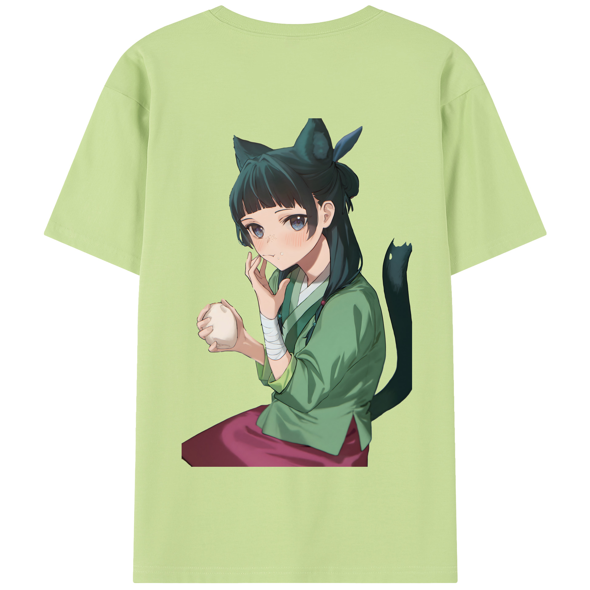 （画像用） 薬屋のひとりごと The Apothecary Diaries 綿100％半袖Tシャツ（背面プリント）